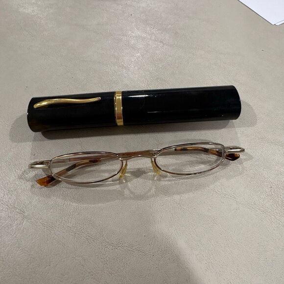 Readers with Hard Case, Vintage - Picture 1 of 3